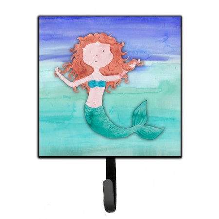 Carolines Treasures Ginger Mermaid Watercolor Leash or Key Holder BB7421SH4